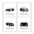 Car vector logo design template