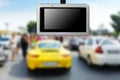 Car video recorder. Royalty Free Stock Photo