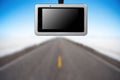 Car video recorder. Royalty Free Stock Photo