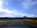 Car view, road tripping Royalty Free Stock Photo