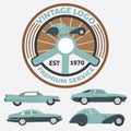 Car Vintage Logo for Your logo - retro logo best for your logo c