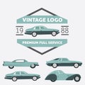 Car Vintage Logo for Your logo - retro logo best for your logo c