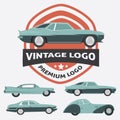 Car Vintage Logo for Your logo - retro logo best for your logo c