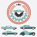 Car Vintage Logo for Your logo - retro logo best for your logo c