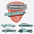 Car Vintage Logo for Your logo - retro logo best for your logo c