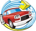Car wash Royalty Free Stock Photo