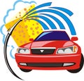 Car wash Royalty Free Stock Photo