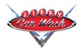 Car Wash Chrome Logo