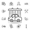 car wash icon. Cars service and repair parts icons universal set for web and mobile Royalty Free Stock Photo