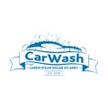 Car Wash Logo Design. Vector and illustration.