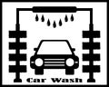 Car wash at the stand