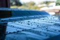 Car Wash with water beed droplets Royalty Free Stock Photo