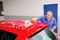 Car washing. Royalty Free Stock Photo