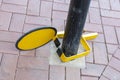 A Car Wheel Clamping Device