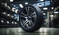 New car wheel tyre tire