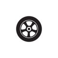 car wheel vector icon design