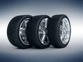 Car wheels Royalty Free Stock Photo