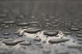 Car window after rain