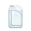 Car Window Washer Fluid Blank Canister Vector