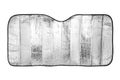 car windshield sunshade Royalty Free Stock Photo