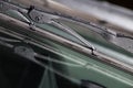 Car windshield wiper Royalty Free Stock Photo