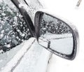 Car wing mirror Royalty Free Stock Photo