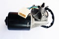 Car wiper motor isolated on