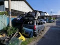 A car workshop in Melaka