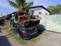 A car workshop in Melaka Royalty Free Stock Photo