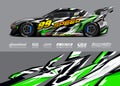 Race car livery illustration