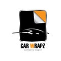 Car wrap logo design for beautiful car