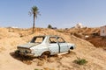 Car wreck in Africa