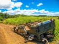 Wreck car Royalty Free Stock Photo