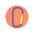 Carabiner icon.