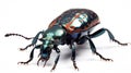 Carabus scabrosus caucasicus, common name huge violet ground beetle, is a species of predatory beetle, feeding on terrestrial