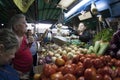 Caracas, Dtto Capital / Venezuela - 02-04-2012 : People buying in a famous popular market in San MartÃÂ­n Avenue