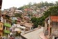 Caracas El Hatillo Miranda State/Venezuela 07/28/2018 . Slum in the hills  Editorial Royalty Free Stock Photo