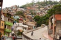 Caracas El Hatillo Miranda State/Venezuela 07/28/2018 . Slum in the hills  Editorial Royalty Free Stock Photo