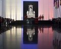 Caracas, Venezuela. Amazing view of Inside of National Pantheon and some people