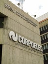 Caracas, Venezuela.Iconic and controversial state-owned company of the Bolivarian Republic of Venezuela, CORPOELEC