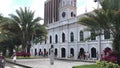 Palace of the Academies neogothic style building in downtown Caracas historic center Venezuela