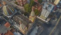 CARACAS, VENEZUELA - MAY 2022, Aerial view of The Sanctuary of Our Lady of Coromoto, church in Capital District, Caracas