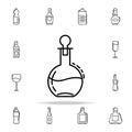 carafe for cognac dusk icon. Drinks & Beverages icons universal set for web and mobile