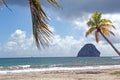 Caraibes and atlantic tropical sea, guadeloupe and martinique island