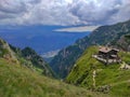 Caraiman Chalet in the Bucegi Mountains, Romania