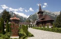 Caraiman monastery Royalty Free Stock Photo