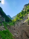 Caraiman Valley, Bucegi Mountains, Romania Royalty Free Stock Photo