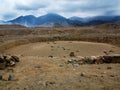 Caral Peru Royalty Free Stock Photo