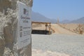 Caral, UNESCO world heritage site and oldest city in the Americas. Located in Supe valley, 200km north of Lima, Peru