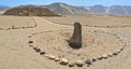 Caral, UNESCO world heritage site and oldest city in the Americas. Located in Supe valley, 200km north of Lima, Peru